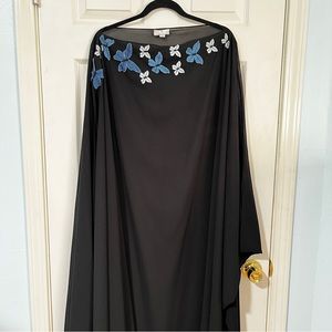 Aruni Sheer Black Swim Coverup